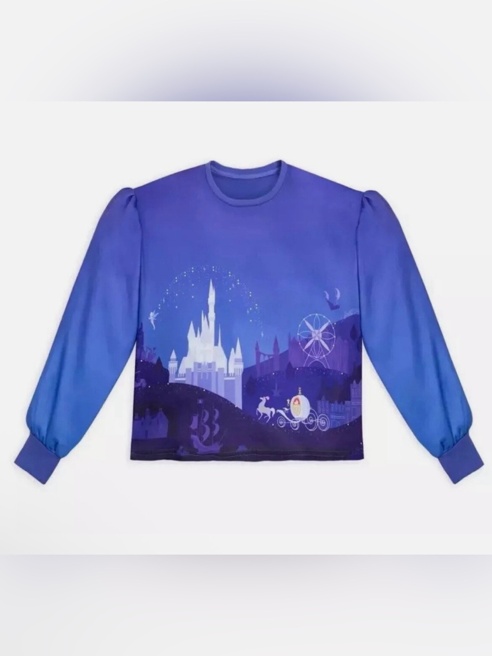 NWT Disney Parks Cinderella Castle Top for Women by for Her Universe Small
